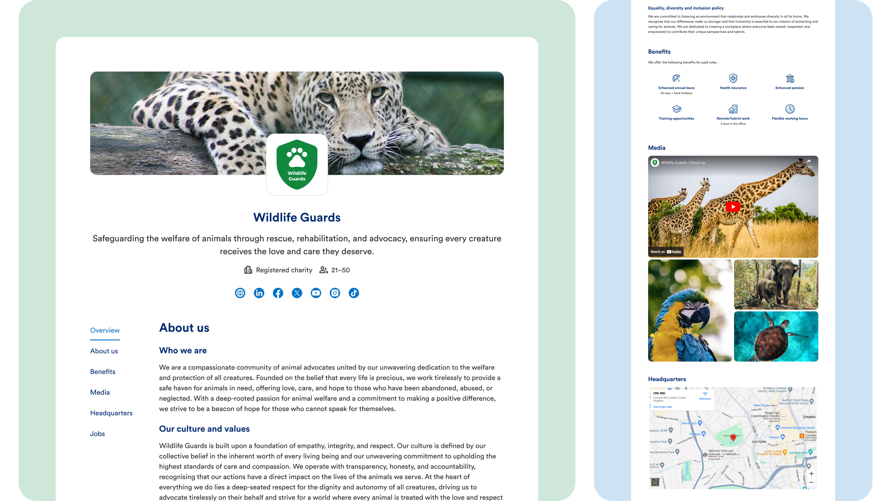 CharityJob, Recruitment Solutions for the Third Sector – UI/UX Design for Web App
