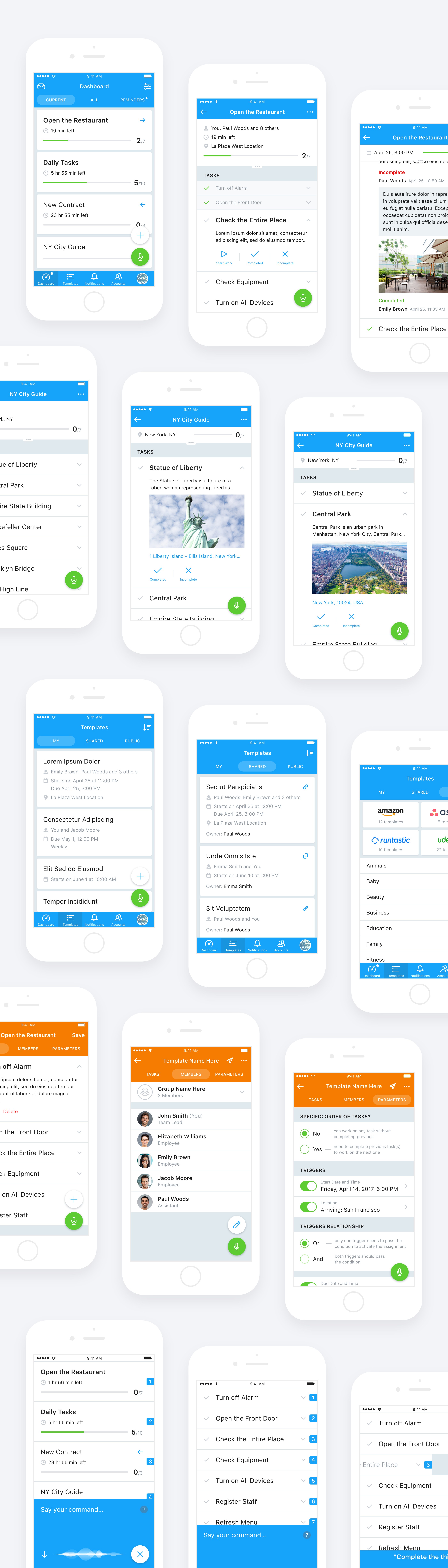 ConvoTasks – Branding, Landing Page Design, UI/UX Design for Web Apps