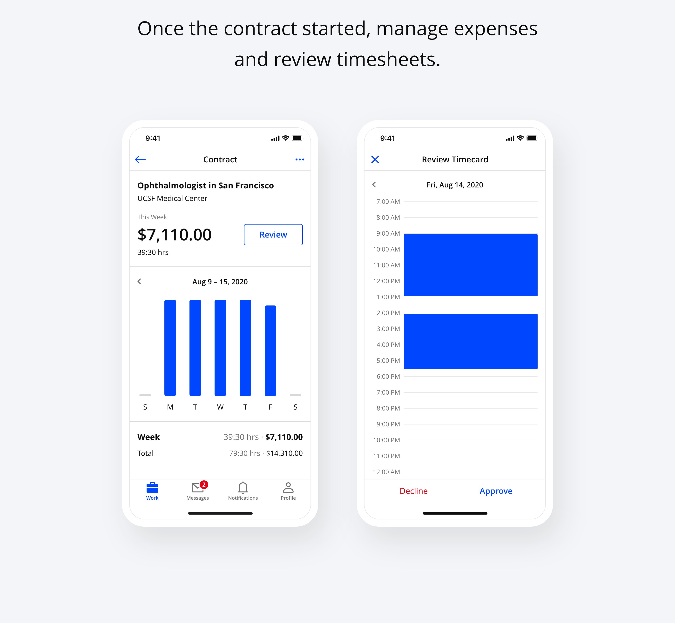 Job Matching App – UI/UX Design for Mobile App